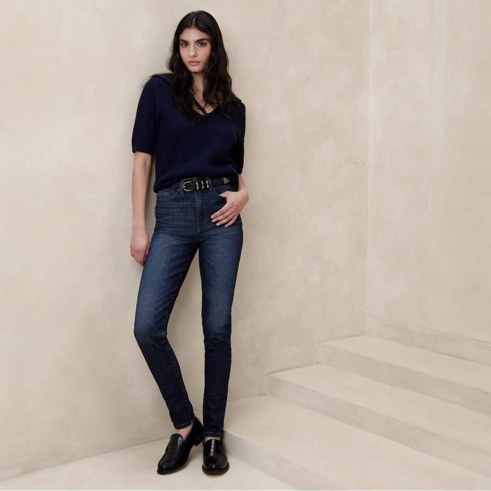 NWT Banana Republic High Rise Skinny Jeans